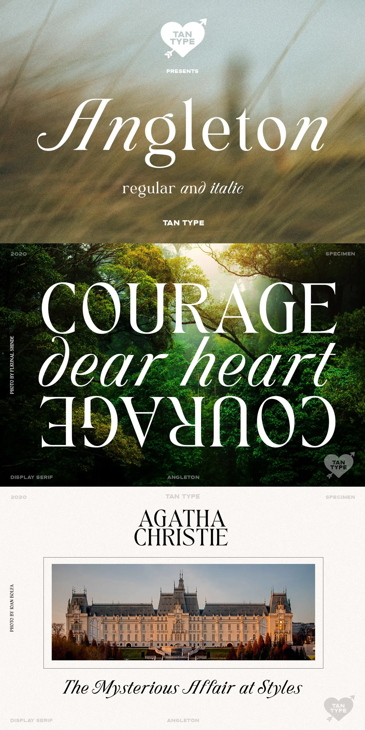 TAN - ANGLETON - Inkytype - Type Design Resources